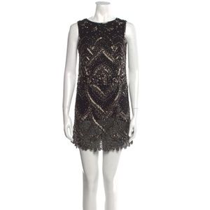 NWT Alice + Olivia Clyde Embellished Mini Dress